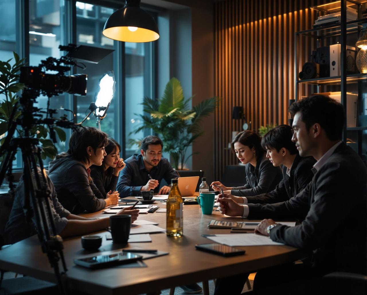 黑人影院现代化制作环境